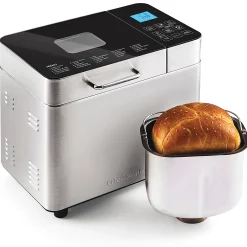 Elite Gourmet 2-lb. Stainless Steel Digital Bread Maker