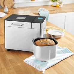 Elite Gourmet 2-lb. Stainless Steel Digital Bread Maker