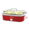 Elite Gourmet 3.5-Quart Slow Cooker with Locking Lid