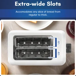 Elite Gourmet 2-Slice Cool-Touch Toaster