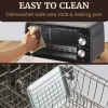 Elite Gourmet 4-Slice Countertop Toaster Oven with Crumb Tray