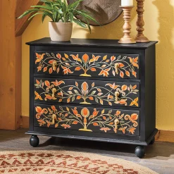 Elle Hand-Painted Cabinet