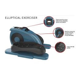 Elliptical Exerciser with Remote Control