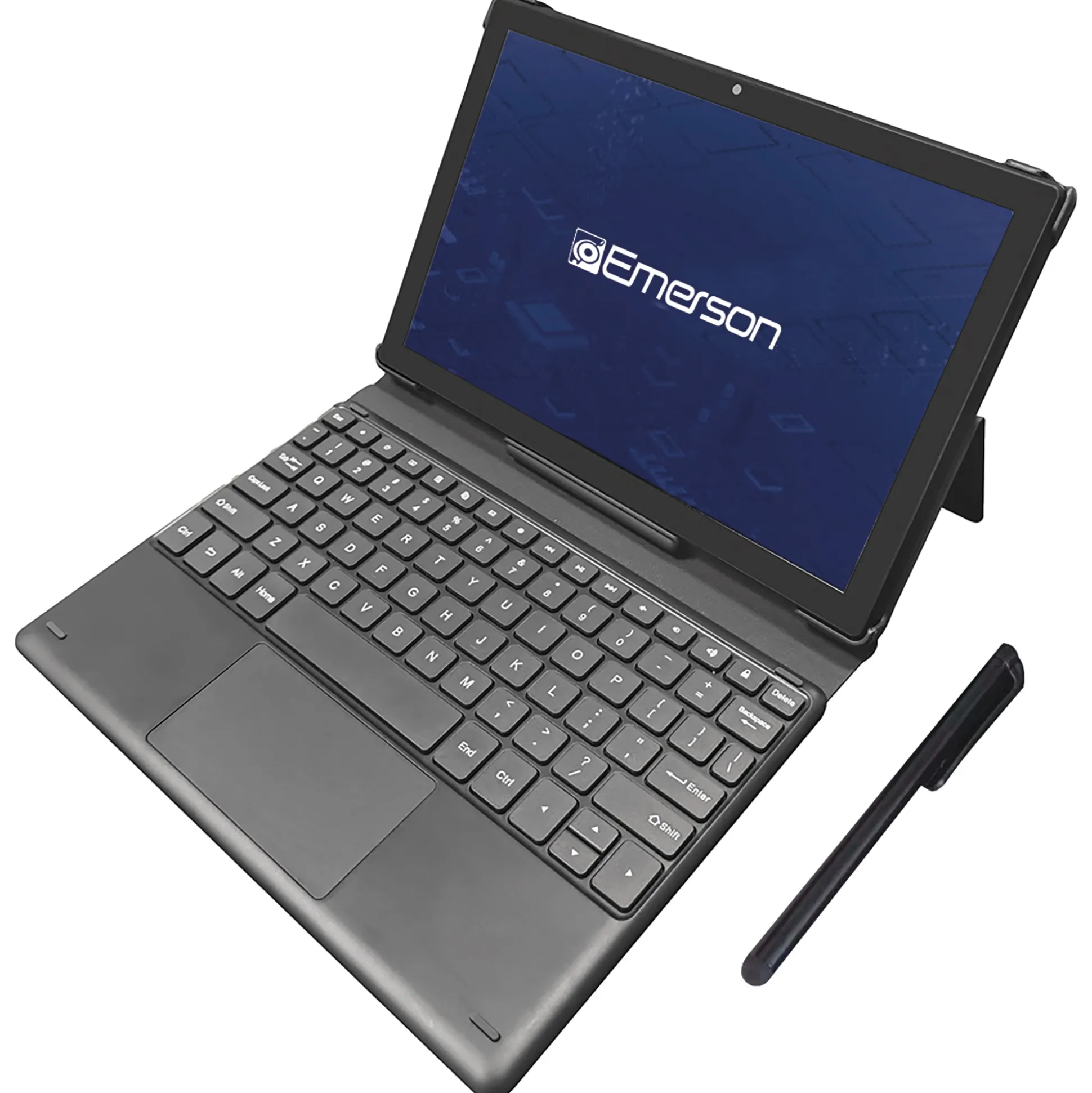 Emerson 10-Inch Android 2-in-1 Tablet with Stylus