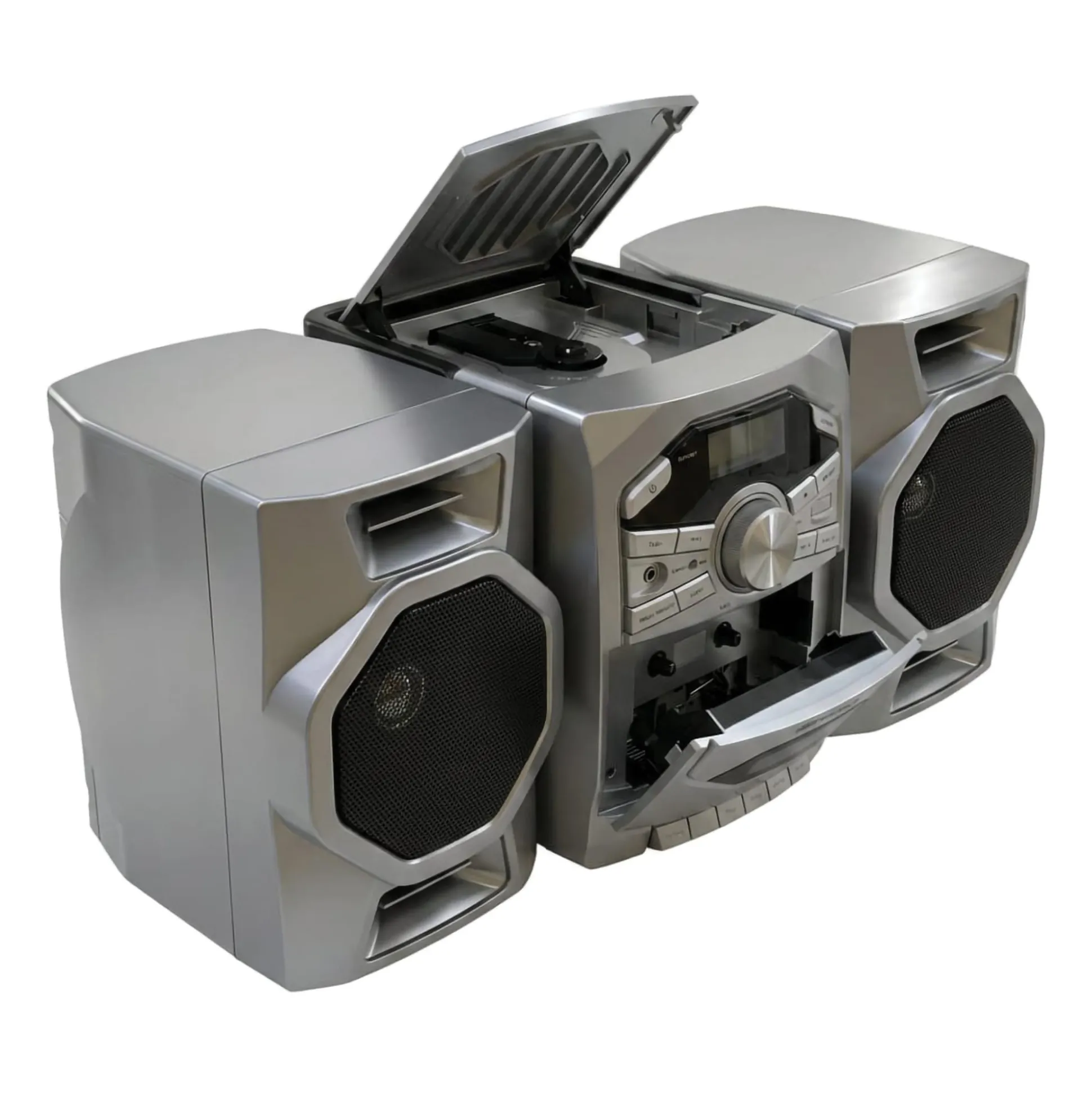 Emerson Portable CD/Cassette Stereo Boom Box