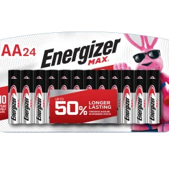 Energizer MAX 24-Pack AA Household Batteries