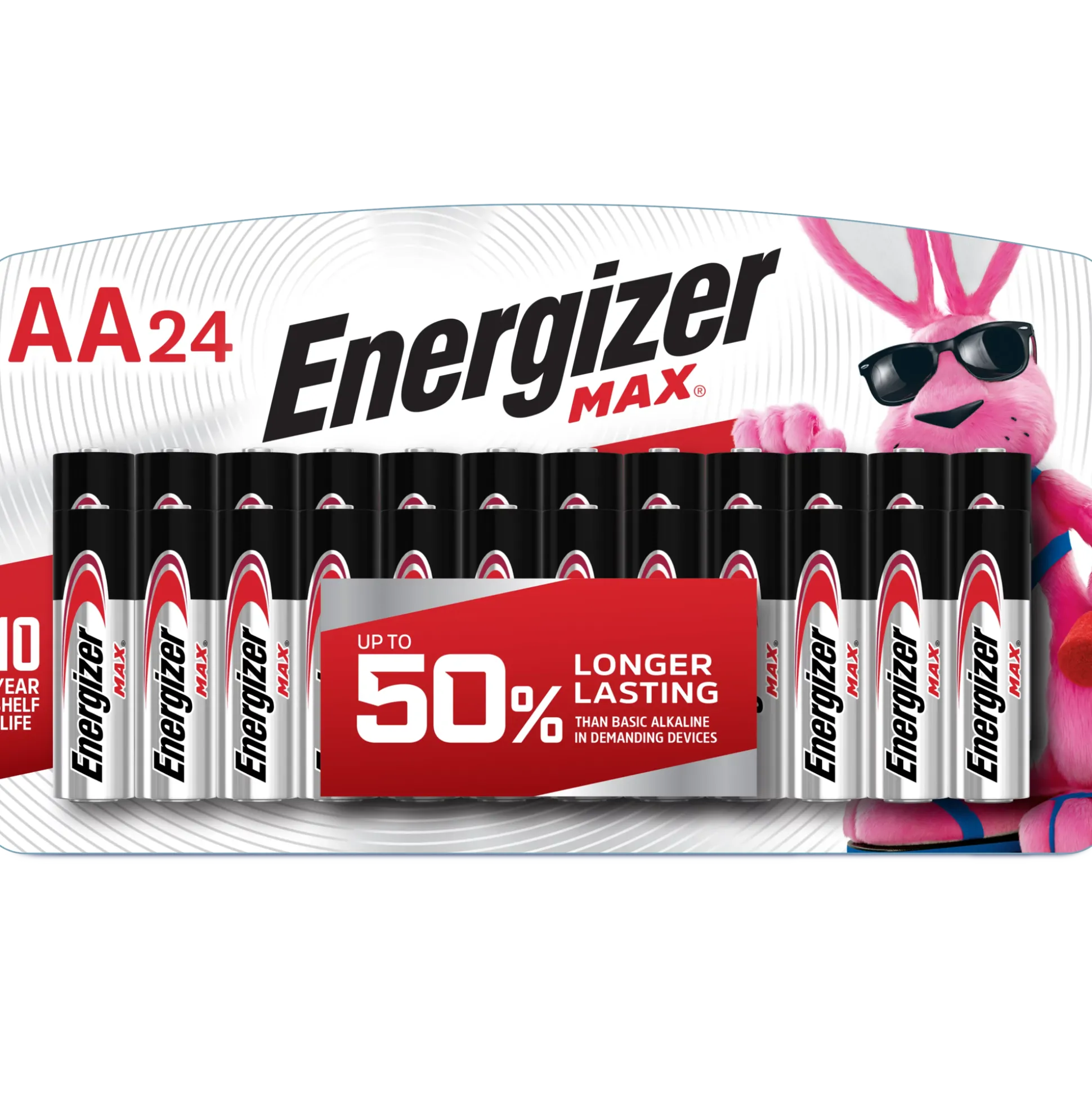 Energizer MAX 24-Pack AA Household Batteries