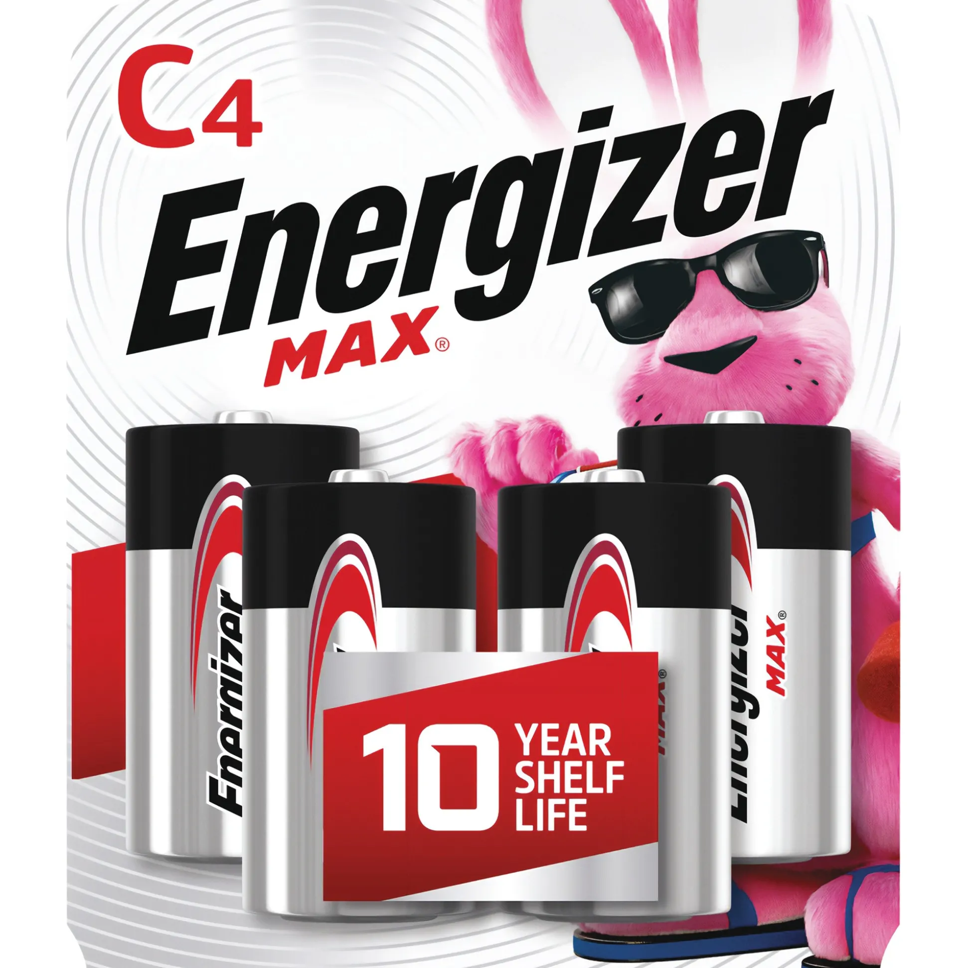Energizer Max 4-Pack C Batteries