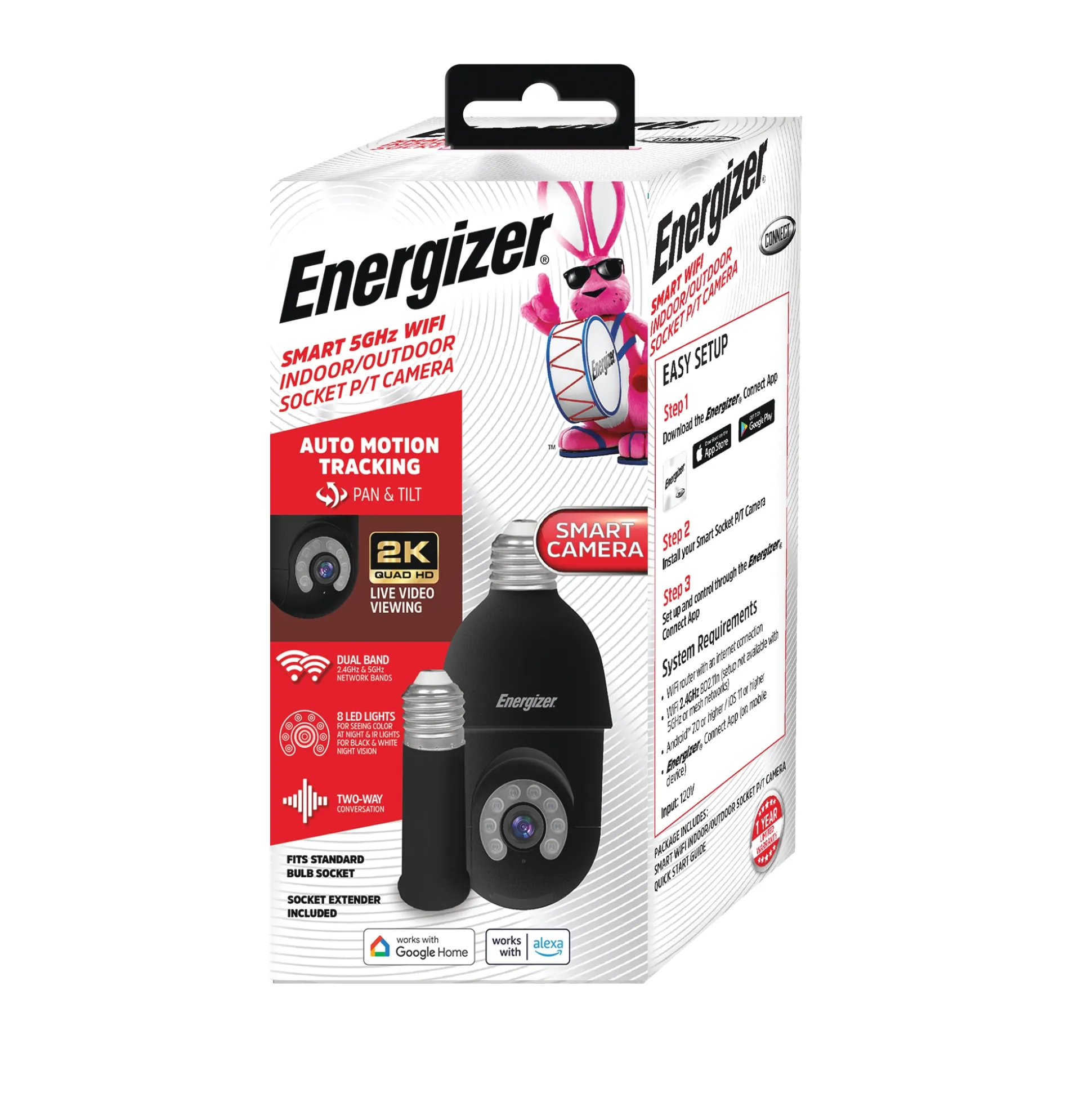 Energizer Smart Socket Camera