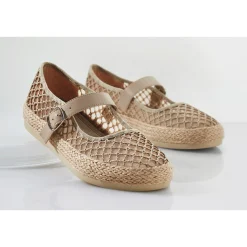 Esprit Naya Mesh Mary Jane with Crosshatch Stitching