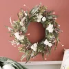 Eucalyptus & Rose Wreath