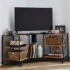 Expandable Rotatable Powered TV Stand
