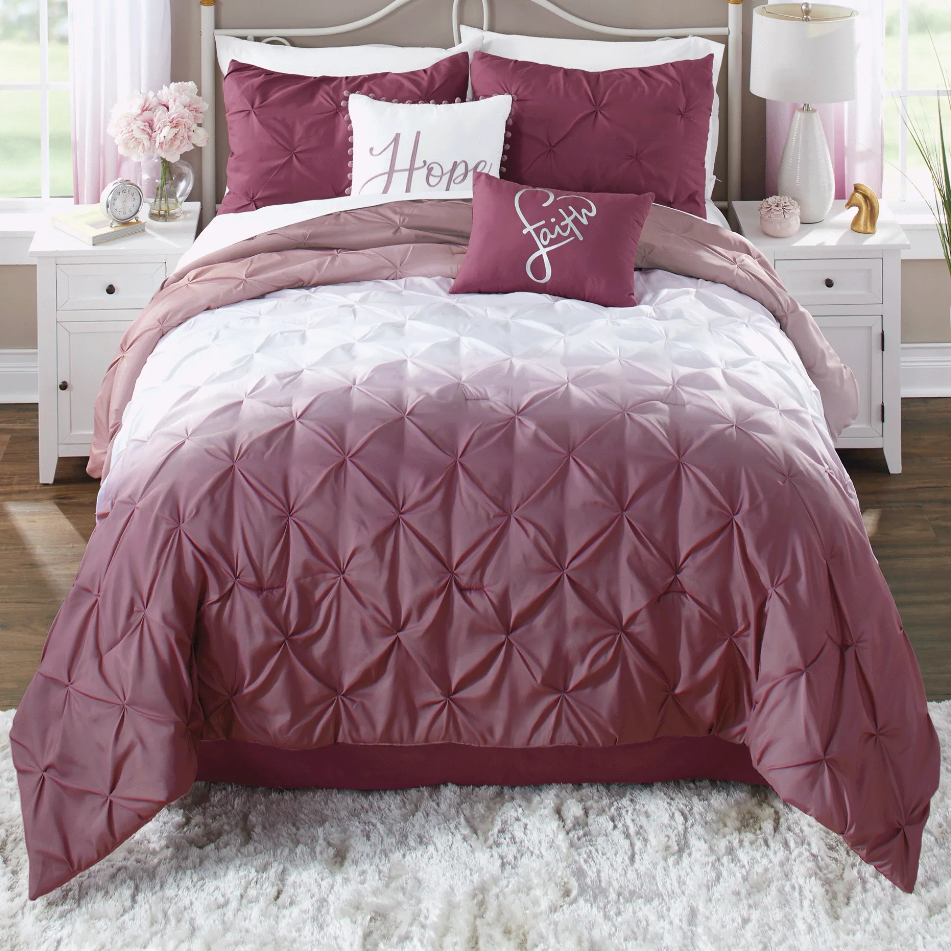 Faith and Hope Accent Pillows