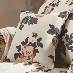 Fall Floral Pillow Cover