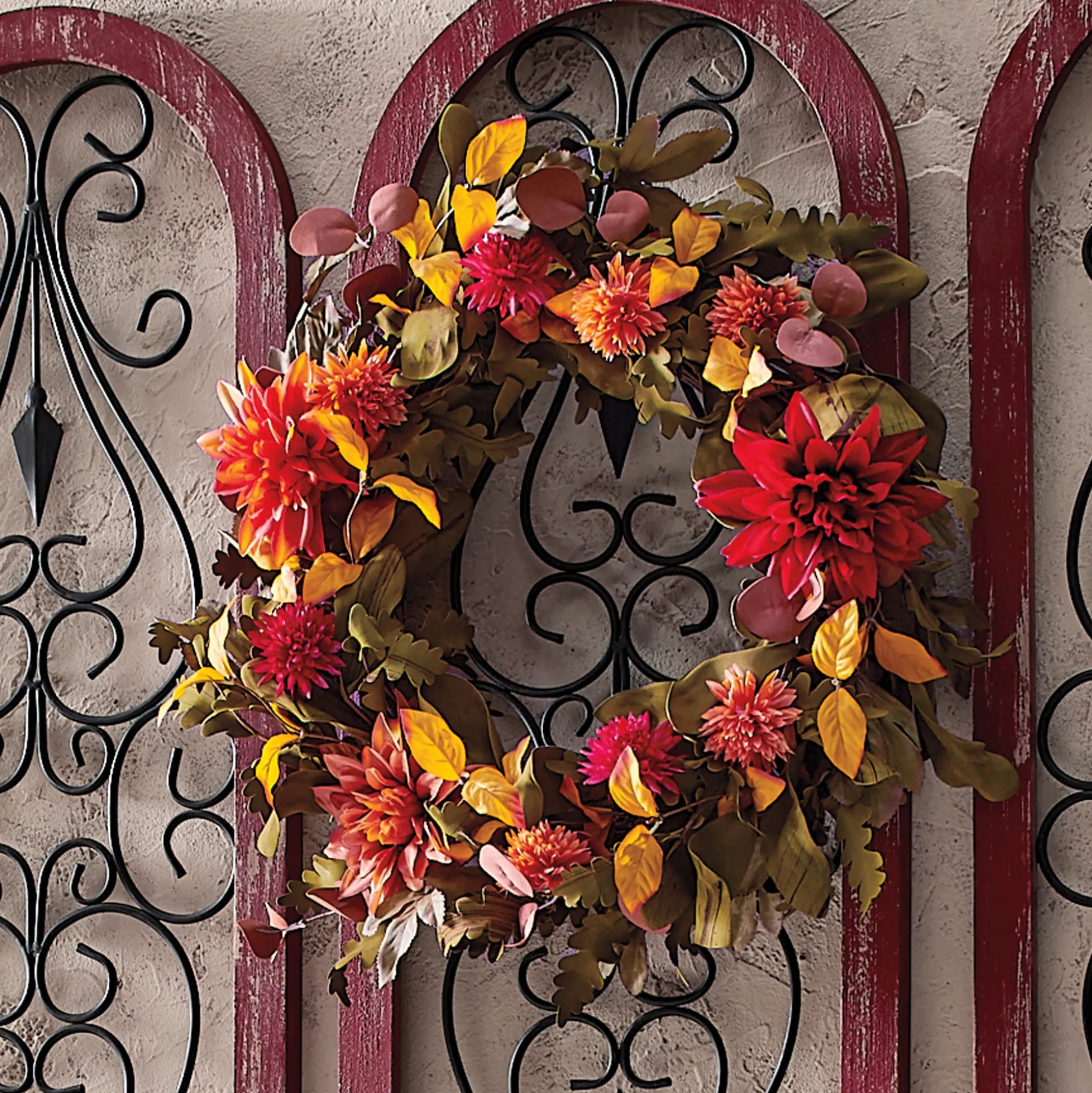 Fall Floral Wreath