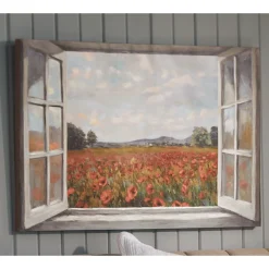 Fall Flower Field Painting