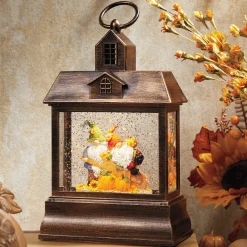 Fall Lantern Waterglobe
