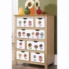 Fall Patchwork Cabinet