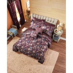 Fall Peacock 10-Piece Comforter Set