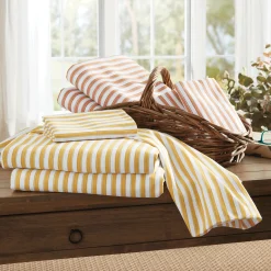 Fall Stripe Sheet Set