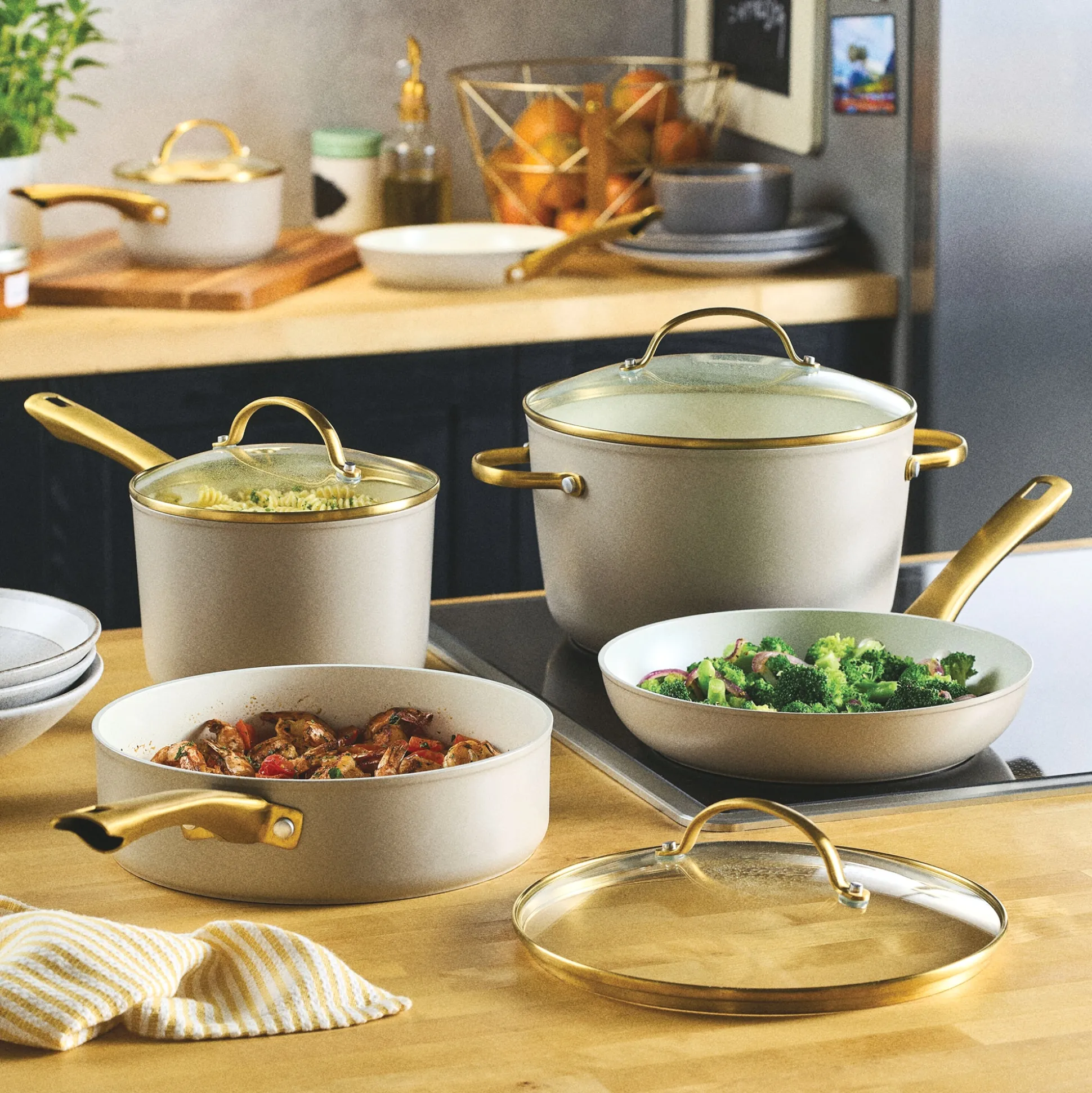 Farberware 12-Piece Forged Aluminum Cookware Set