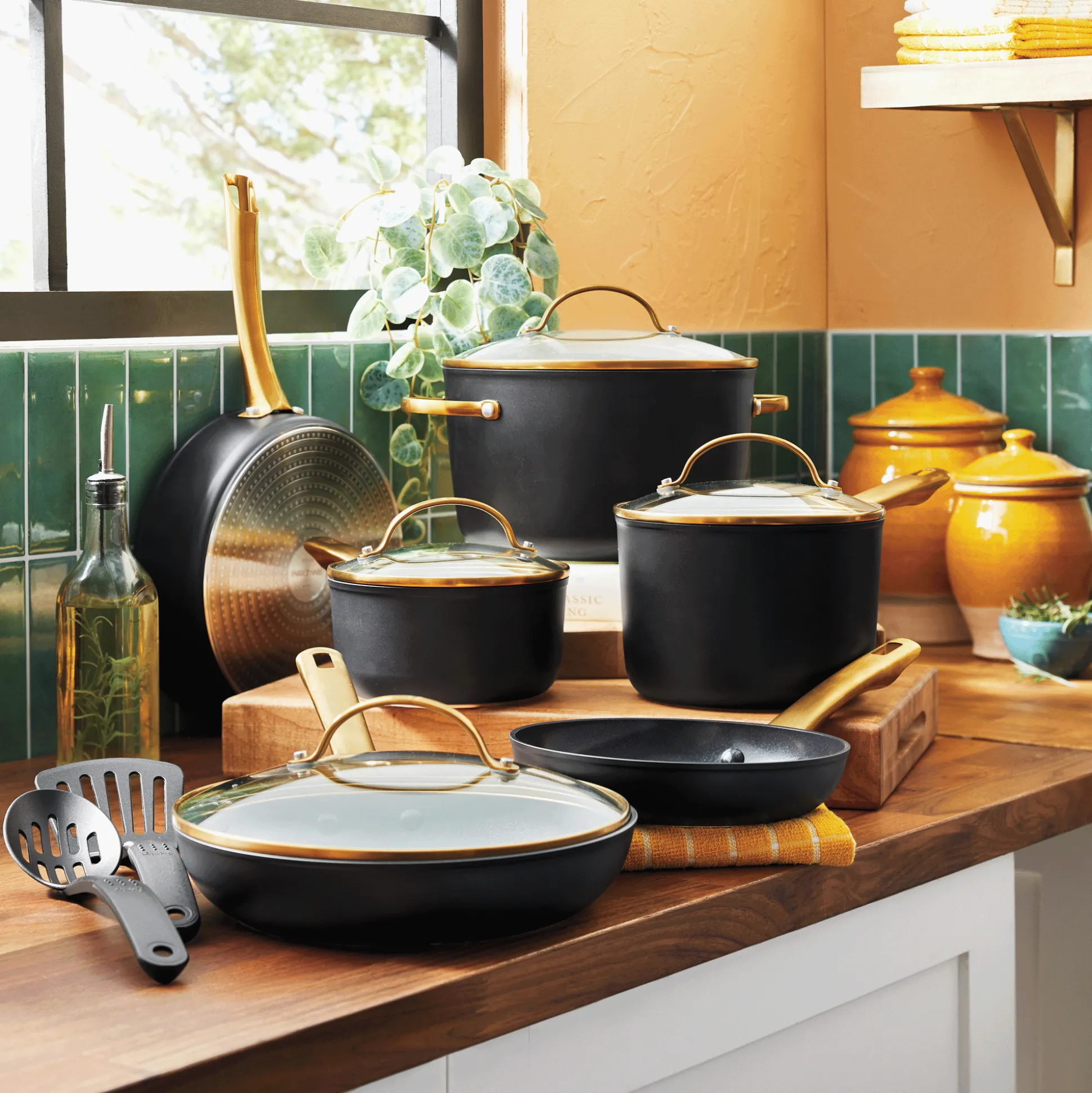 Farberware 12-Piece Forged Aluminum Cookware Set