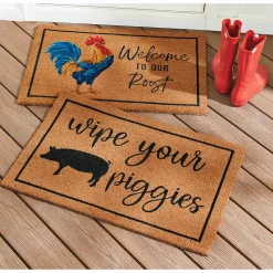 Farmhouse Friends Coir Mat