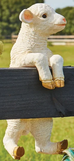 Farmhouse Peekaboo Animal Garden Statues