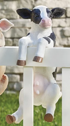 Farmhouse Peekaboo Animal Garden Statues