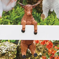 Farmhouse Peekaboo Animal Garden Statues