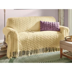 Farmhouse-Style Furniture Throw