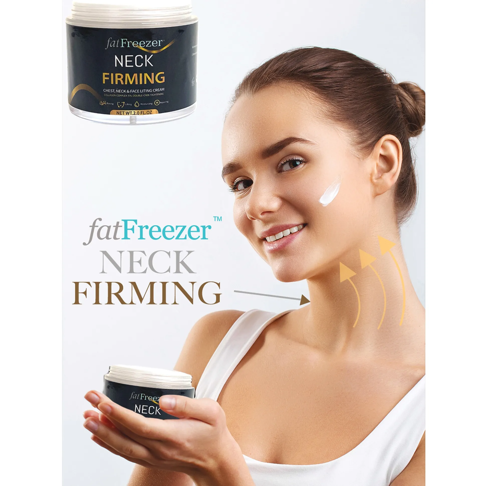 Fat Freezer Neck Firming Cream with Natural Ingredients