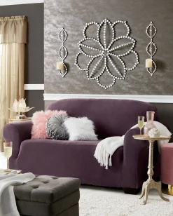 Faux-Crystal Floral Art