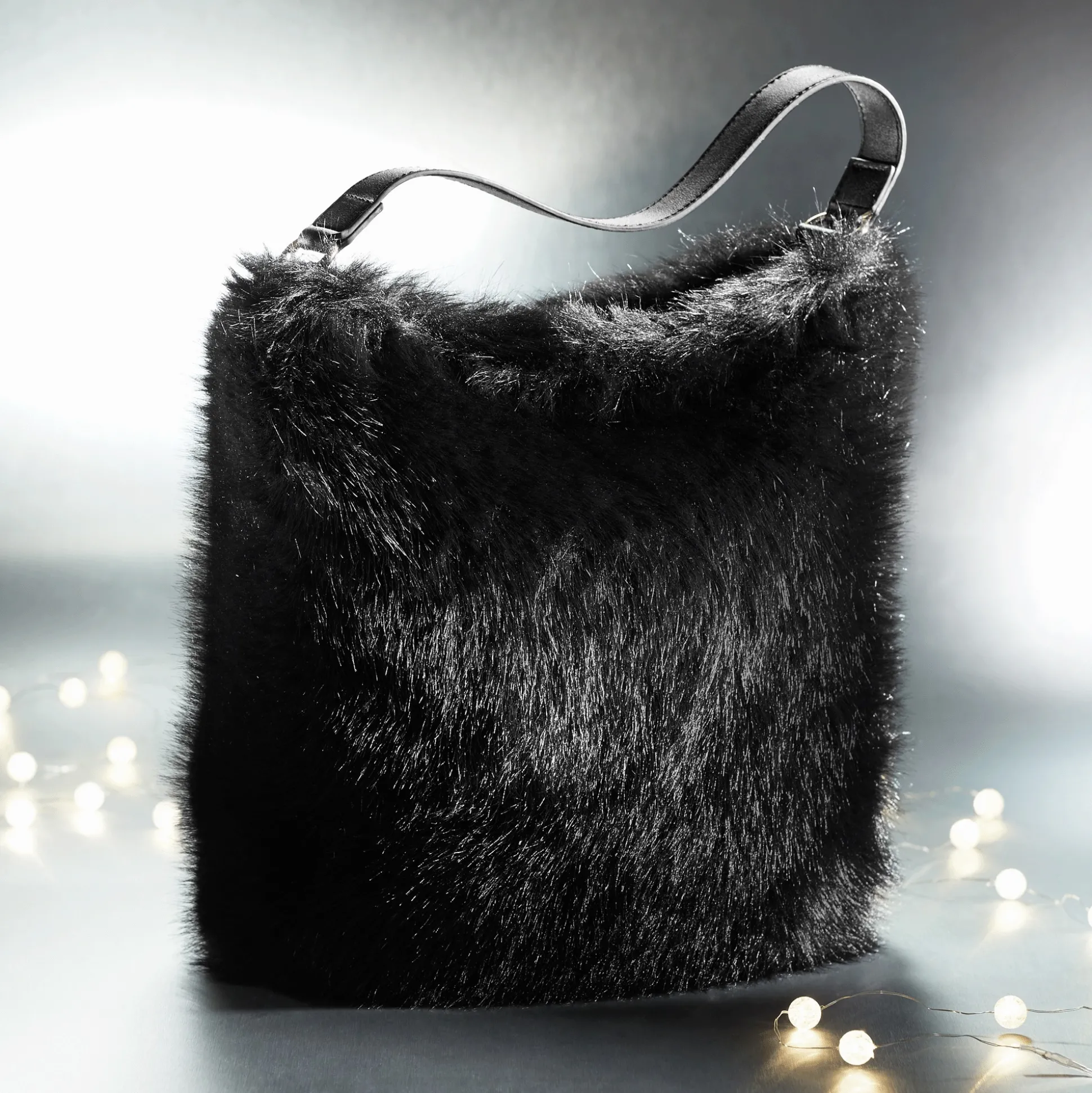 Faux-Fur Tote