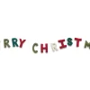 Felt Merry Christmas Garland