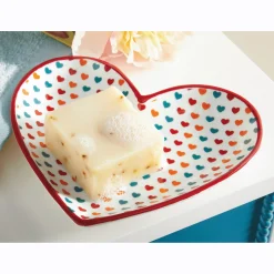 Figural Heart Soap Dish