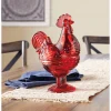 Filled Rooster Candle