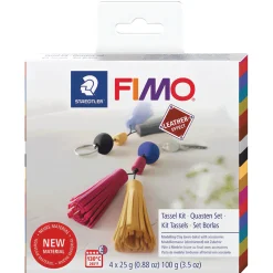 Fimo Leather Effect DIY Tassel Kit