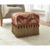 Firelight Fringe Ottoman