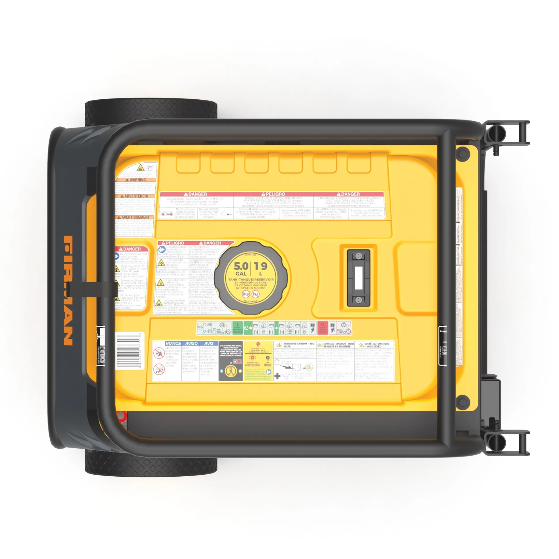 Firman Dual-Fuel Portable Generator 4550/3650W