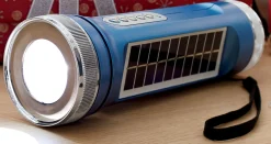 Flashlight Radio with Solar Power
