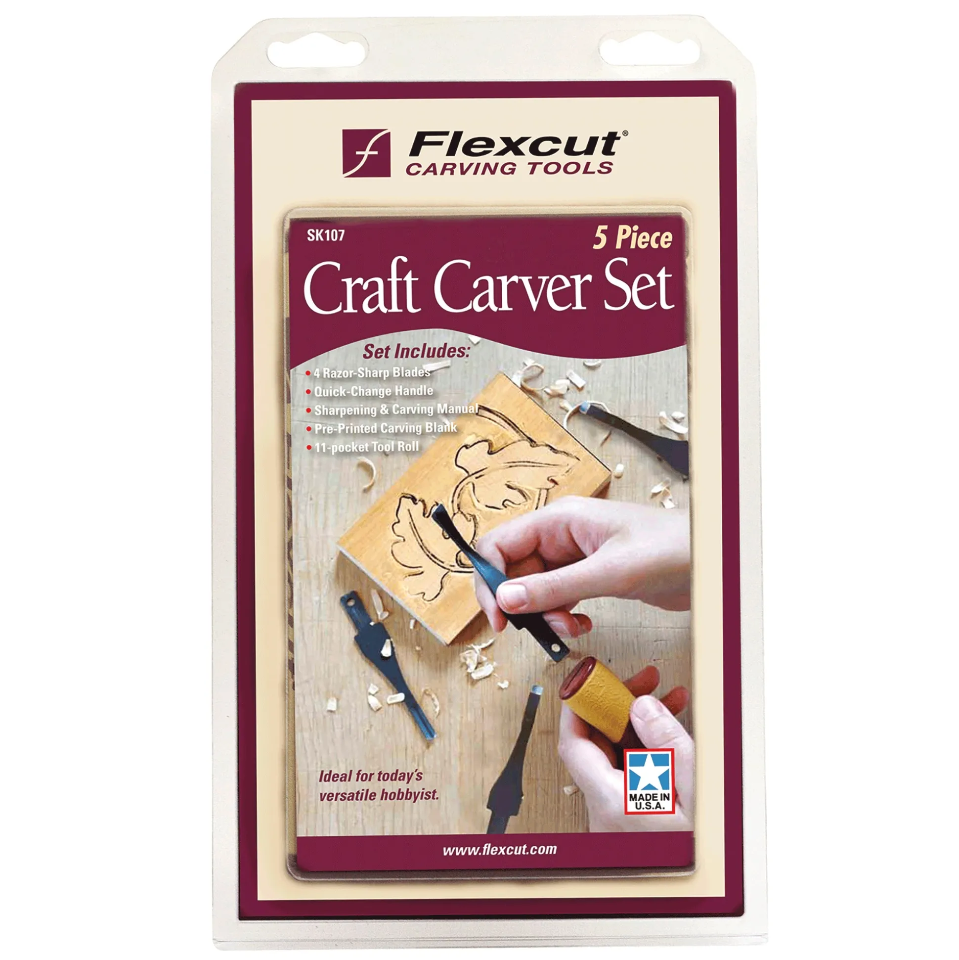 Flexcut Tools 5-Piece Craft Carver Set