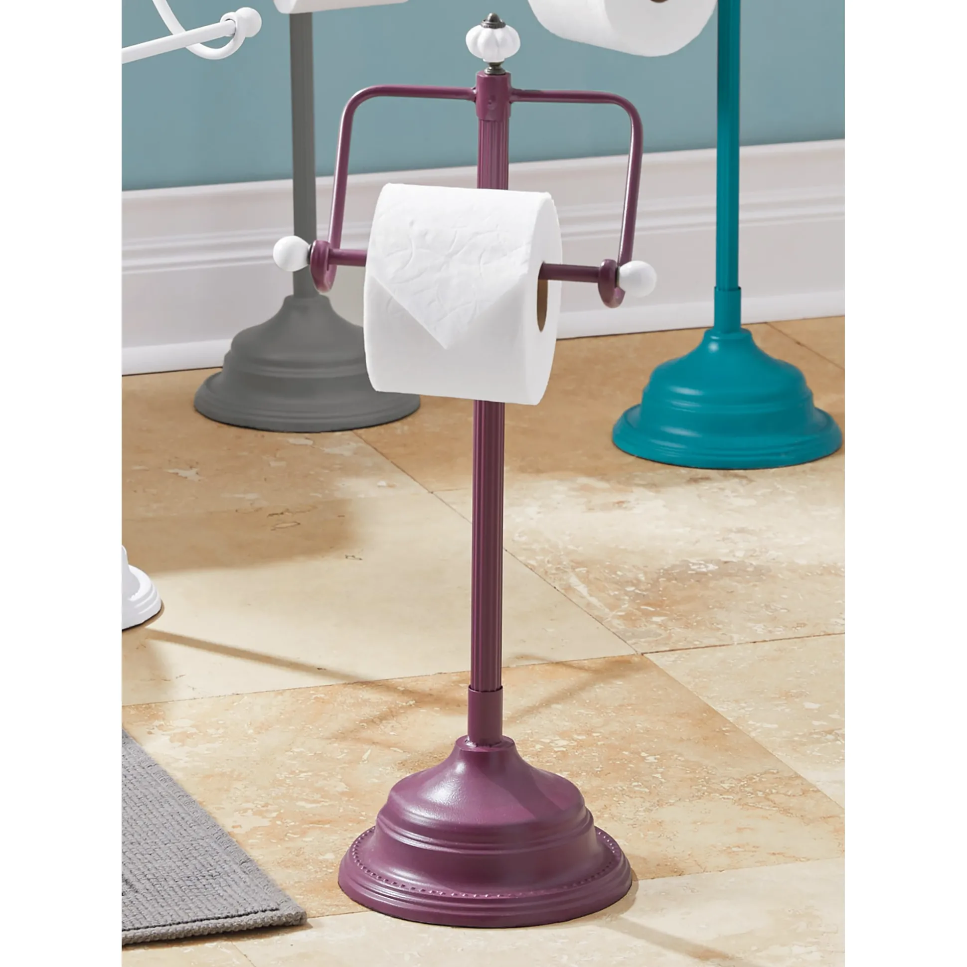 Floor Toilet Paper Holder