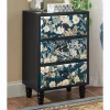 Floral 3-Drawer Cabinet