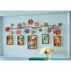 Floral Photo Frame Wall Gallery