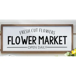 Flower Market Sign