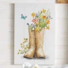 Flowers in Boots Wall Art