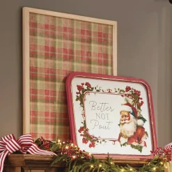 Framed Christmas Print For Layering