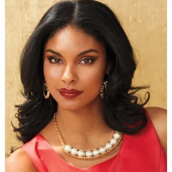 Framed Faux-Pearl Jewelry Collection