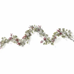 Frosted Mini Grape Leaf Garland